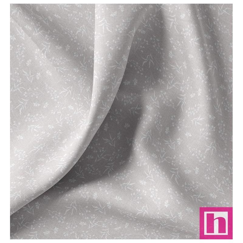 67383 TEJIDO ESTAMPADO TIZIANA (05) 1.50 M. 115 GR/M2. ALGODON 100% GRIS Venta en piezas de 10.00 M
