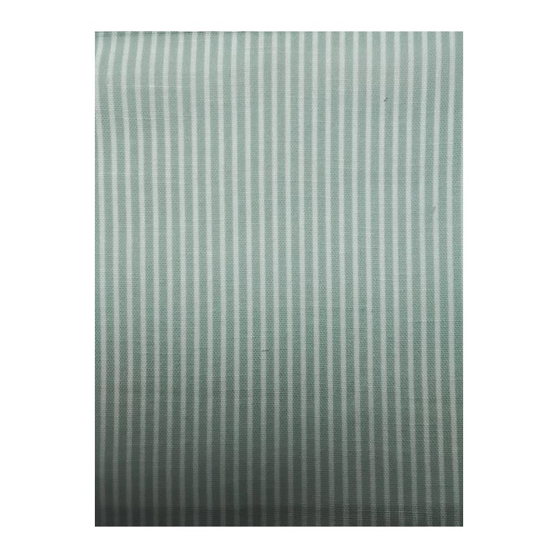 67773 POPELIN ESTAMPADO NATHAN (02) 1.47 M. 160 GR/M2. POLIESTER 100% BLANCO/MENTA Venta en piezas de 6.00 M