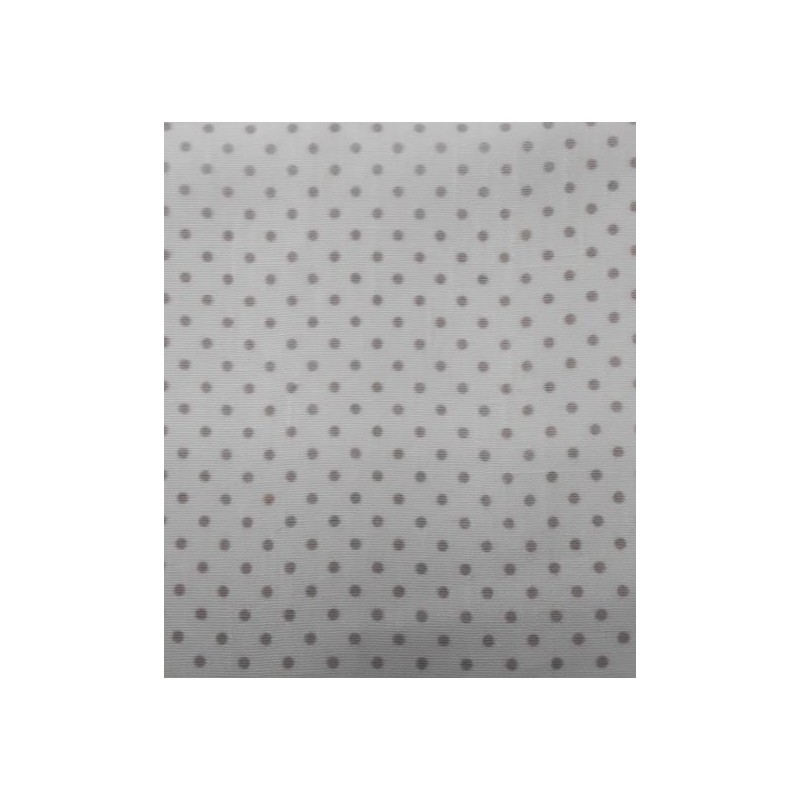 67775 POPELIN ESTAMPADO NATHAN (04) 1.47 M. 160 GR/M2. POLIESTER 100% BLANCO/BEIG Venta en piezas de 6.00 M