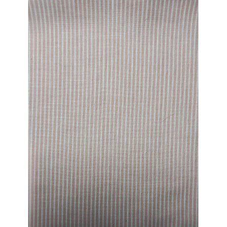 67782 POPELIN ESTAMPADO NATHAN (11) 1.47 M. 160 GR/M2. POLIESTER 100% BLANCO/ROSA Venta en piezas de 6.00 M