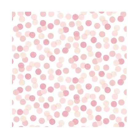 67948 PIQUE ESTAMPADO FELICITY (02) 1.50 M. 140 GR/M2. ALGODON 100% BLANCO/ROSA Venta en piezas de 6.00 M