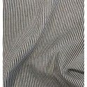 68003 TRAMADO RAYAS RAYCOB (03) 1.45 M. 135 GR/M2. ALGODON 100% NEGRO Venta en piezas de 10.00 M
