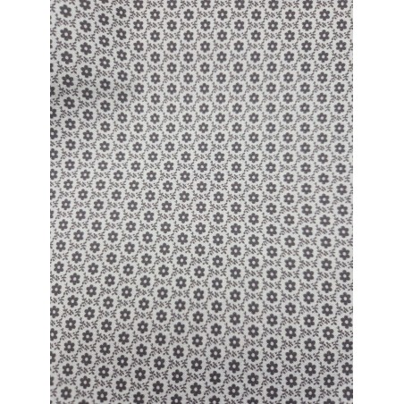 68021 TEJIDO ESTAMPADO SESAMO (84) 150 CM. 145 GR/M2. ALGODON 100% NATURAL/MARRON Venta en piezas de 10.00 M