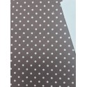 68024 TEJIDO ESTAMPADO SESAMO (87) 150 CM. 145 GR/M2. ALGODON 100% MARRON/NATURAL Venta en piezas de 10.00 M