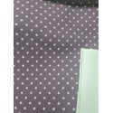68032 TEJIDO ESTAMPADO SESAMO (95) 150 CM. 145 GR/M2. ALGODON 100% MORADO/NATURAL Venta en piezas de 10.00 M