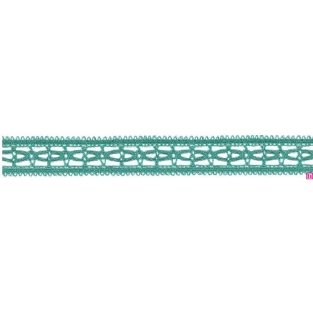 727387-0013 ENTREDOS BOLILLO NIARA 23 MM. POLIESTER 100% AGUA Venta en piezas de 25.00 M