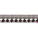 727388-025 FLECO BOLILLO SHAIRA 30 MM. POLIESTER 100% MARRON Venta en piezas de 25.00 M