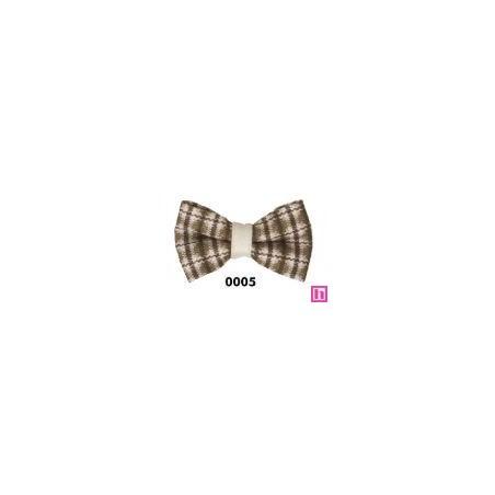 762231-05 APLICACION INFANTIL SADE-LAZO 45X20 MM. POLIESTER/ALGODON 100% CHCOLATE Venta en piezas de 10.00 U