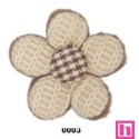 762243-03 APLICACION INFANTIL DIARA-FLOR RED.55 MM. POLIESTER/ALGODON 100% MARFIL Venta en piezas de 10.00 U
