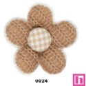 762243-24 APLICACION INFANTIL DIARA-FLOR RED.55 MM. POLIESTER/ALGODON 100% CAMEL Venta en piezas de 10.00 U
