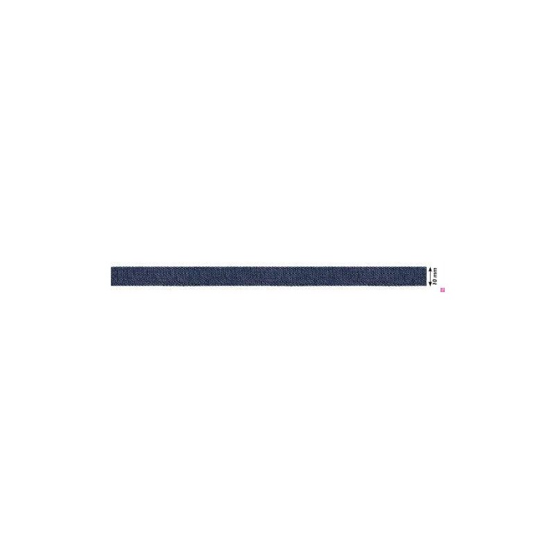 814223-10-20 CINTA VAQUERA MAKENA 10 MM. POLIESTER 100% DENIM MARINO Venta en piezas de 26.70 M