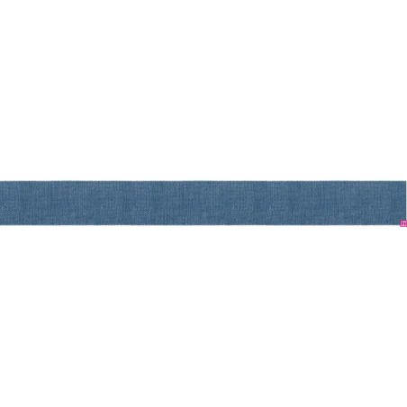 814223-25-17 CINTA VAQUERA MAKENA 25 MM. POLIESTER 100% DENIM Venta en piezas de 26.70 M