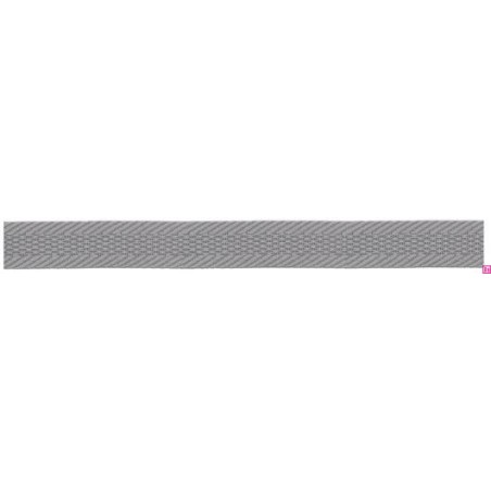 903069-15-34 CINTA TEJIDA INAYA 15 MM. POLIESTER 100% GRIS Venta en piezas de 45.00 M