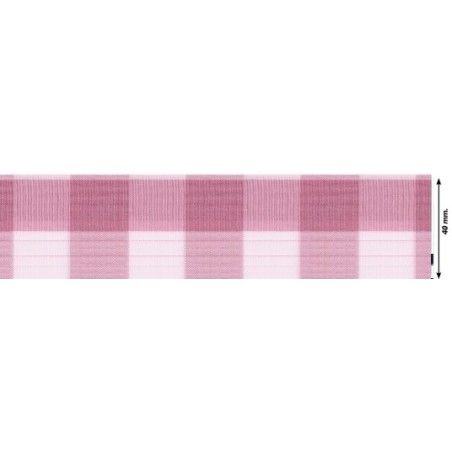 941204-40-0006 CINTA FANTASIA SAGITTA 40 MM. POLIESTER 50%-ALGODÓN 50% MAGENTA Venta en piezas de 22.70 M