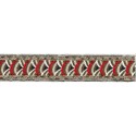 9569-24-4 TAPACOSTURAS ETNICO 24 MM. POLIESTER 100% CAMEL Venta en piezas de 15.00 M