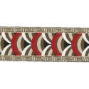 9569-65-4 TAPACOSTURAS ETNICO 65 MM. POLIESTER 100% CAMEL Venta en piezas de 15.00 M