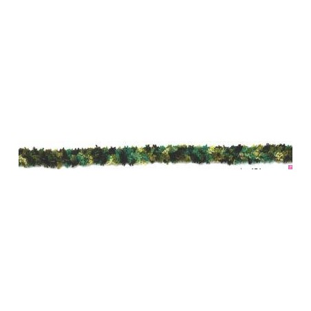 9648-174 GALON FANTASIA MENELIK 10 MM. POLIESTER RECICLADO 97%-POLIESTER 3% VERDE Venta en piezas de 12.50 M