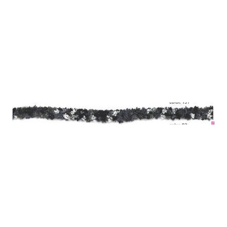 9648-92 GALON FANTASIA MENELIK 10 MM. POLIESTER RECICLADO 97%-POLIESTER 3% NEGRO Venta en piezas de 12.50 M