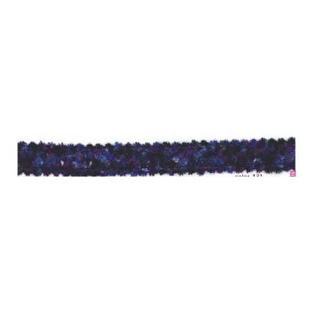 9649-131 GALON FANTASIA MENELIK 20 MM. POLIESTER RECICLADO 97%-POLIESTER 3% AZUL Venta en piezas de 12.50 M