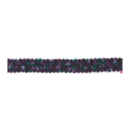 9649-743 GALON FANTASIA MENELIK 20 MM. POLIESTER RECICLADO 97%-POLIESTER 3% MORADO Venta en piezas de 12.50 M