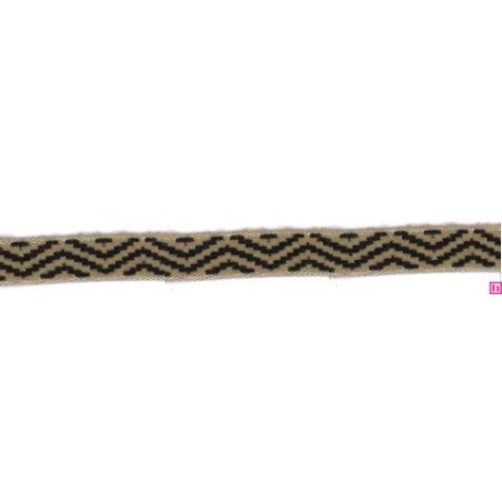 9656-15-9092 CINTA JACQUARD LIMBER 15 MM. ACRILICO 95%-ALGODON 3%-PA 2% MARINO Venta en piezas de 12.50 M