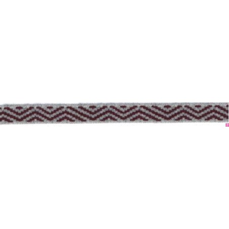 9656-15-9447 CINTA JACQUARD LIMBER 15 MM. ACRILICO 95%-ALGODON 3%-PA 2% GRIS Venta en piezas de 12.50 M