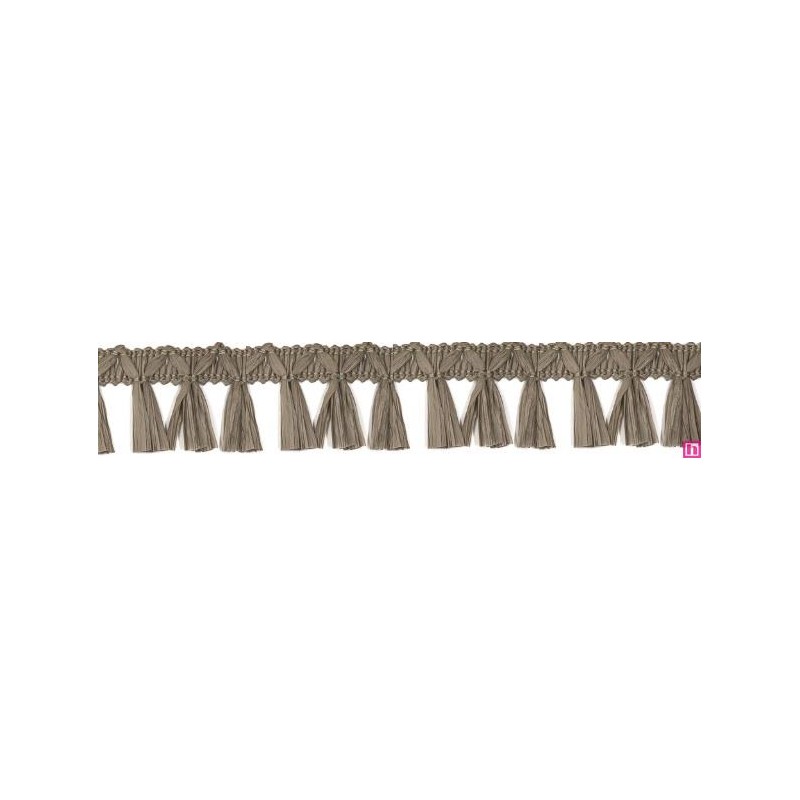 9670-190 FLECO FANTASIA JOHARI 40 MM. VISCOSA 90%-ACRILICO 10% TOPO Venta en piezas de 12.50 M