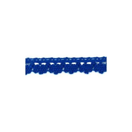 9706-18 PUNTILLA BOLILLO DIEGO 12 MM. ALGODON 100% AZUL Venta en piezas de 25.00 M