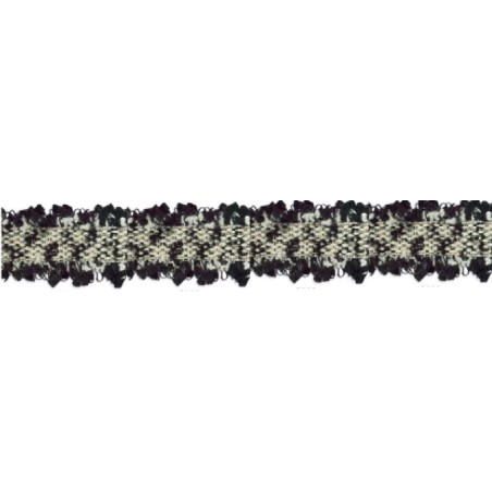 994100-2100 GALON FANTASIA 20 MM. POLIESTER 100% NEGRO Venta en piezas de 20.00 M