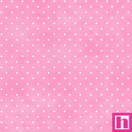 P0017-MAS609-P4 PATCH. AMERICANO BEAUTIFUL BASICS (003) CLASSIC DOT-110 CM. ALGODON 100% ROSA Venta en piezas de 4.55 M