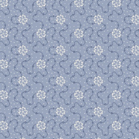 P121-ISAB6413B PATCH. AMERICANO ISABELLA (06) 110 CM. ALGODON 100% AZUL Venta en piezas de 7.00 M