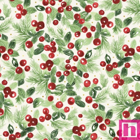 P121-JOYF05891-E PATCH. AMERICANO JOYFUL (06) 110 CM. ALGODON 100% CREMA Venta en piezas de 7.00 M
