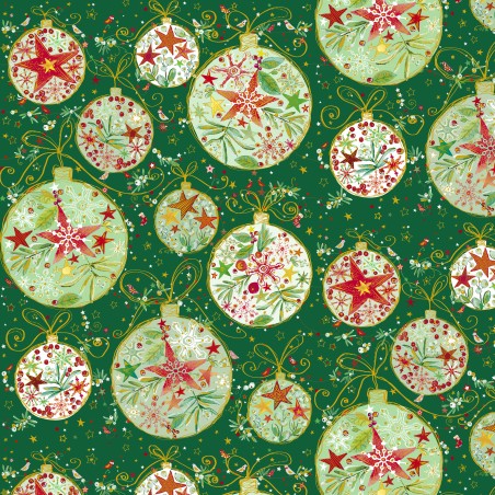 P121-TTRE6309G PATCH. AMERICANO TURNOWSKY TREASURES (13) 110 CM. ALGODON 100% VERDE Venta en piezas de 7.00 M