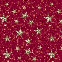 P121-TTRE6319R PATCH. AMERICANO TURNOWSKY TREASURES (10) 110 CM. ALGODON 100% ROJO Venta en piezas de 7.00 M