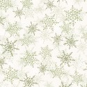 P121-WISO6233EG PATCH. AMERICANO WINTER SONG (08) 110 CM. ALGODON 100% CREMA/VERDE Venta en piezas de 7.00 M