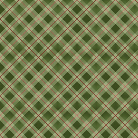 P121-WISO6236G PATCH. AMERICANO WINTER SONG (13) 110 CM. ALGODON 100% VERDE Venta en piezas de 7.00 M