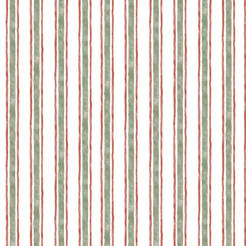 P121-WWHI6208WMU PATCH. AMERICANO WOODLAND WHISPERS (16) 110 CM. ALGODON 100% BLANCO/VERDE Venta en piezas de 7.00 M