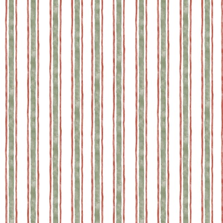 P121-WWHI6208WMU PATCH. AMERICANO WOODLAND WHISPERS (16) 110 CM. ALGODON 100% BLANCO/VERDE Venta en piezas de 7.00 M
