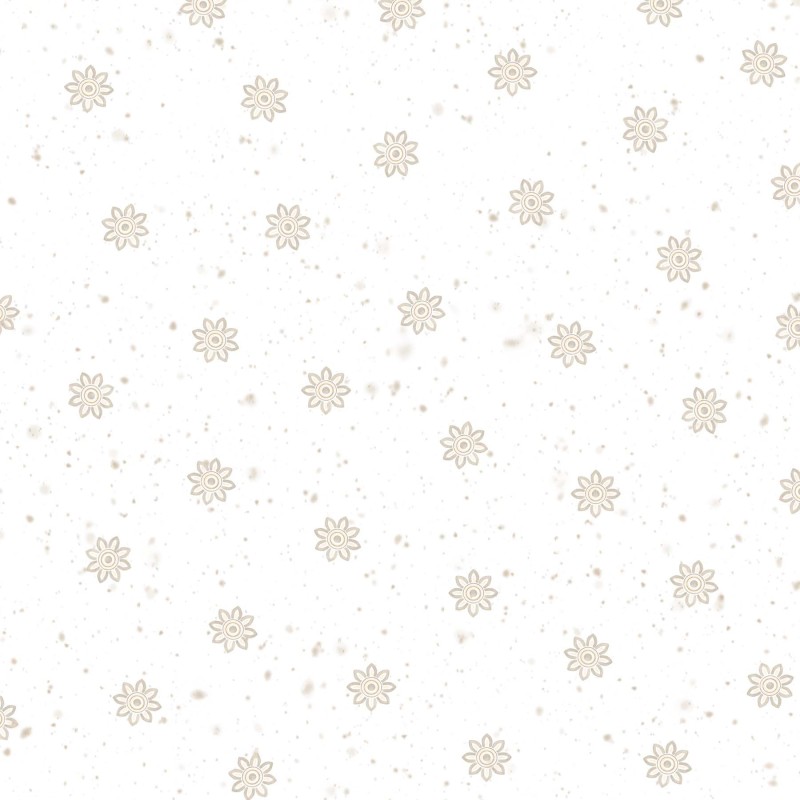 P121-WWHI6209WE PATCH. AMERICANO WOODLAND WHISPERS (10) 110 CM. ALGODON 100% BLANCO Venta en piezas de 7.00 M