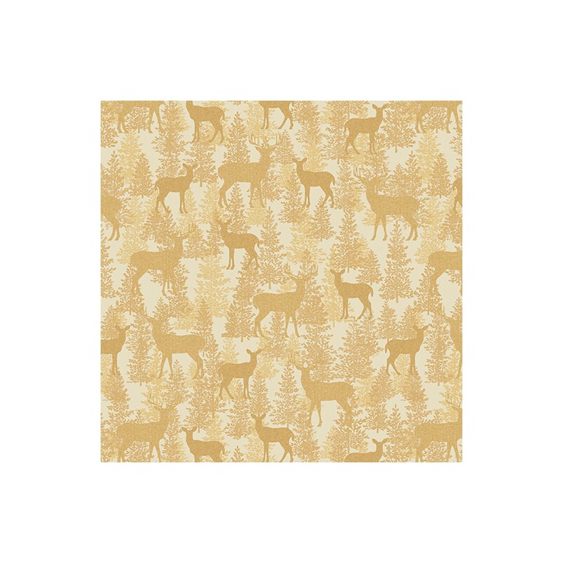 P133-16780-70 PATCH. AMERICANO A WALK IN THE FOREST (06) 110 CM. ALGODON 100% CREMA Venta en piezas de 6.80 M