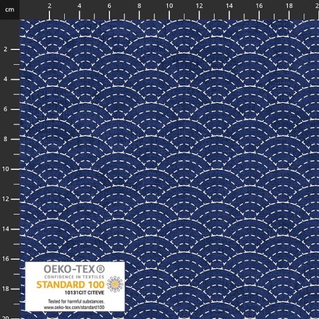 P137-4504-200 PATCH.AMERICANO EMI-YUKI (08) 110 CM. ALGODON 100% MARINO Venta en piezas de 6.00 M