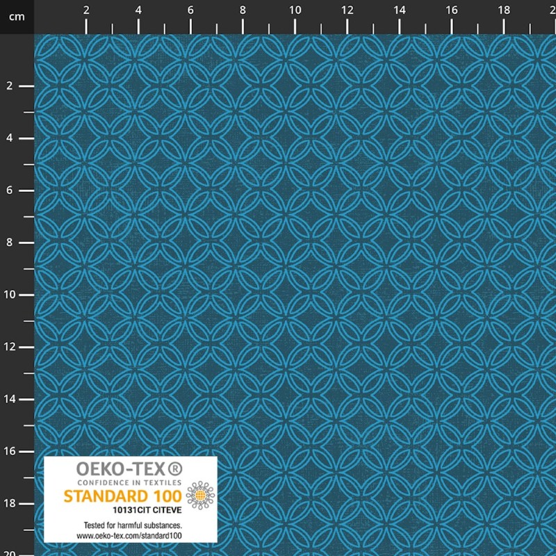 P137-4504-275 PATCH.AMERICANO RAINBOW-LINE (12) 110 CM. ALGODON 100% MARINO Venta en piezas de 6.00 M