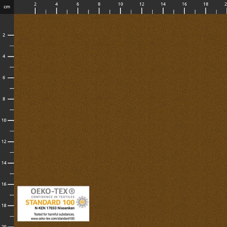P137-4511-305 PATCH.AMERICANO PETITS POINTS (07) 110 CM. ALGODON 100% CHOCOLATE Venta en piezas de 6.00 M