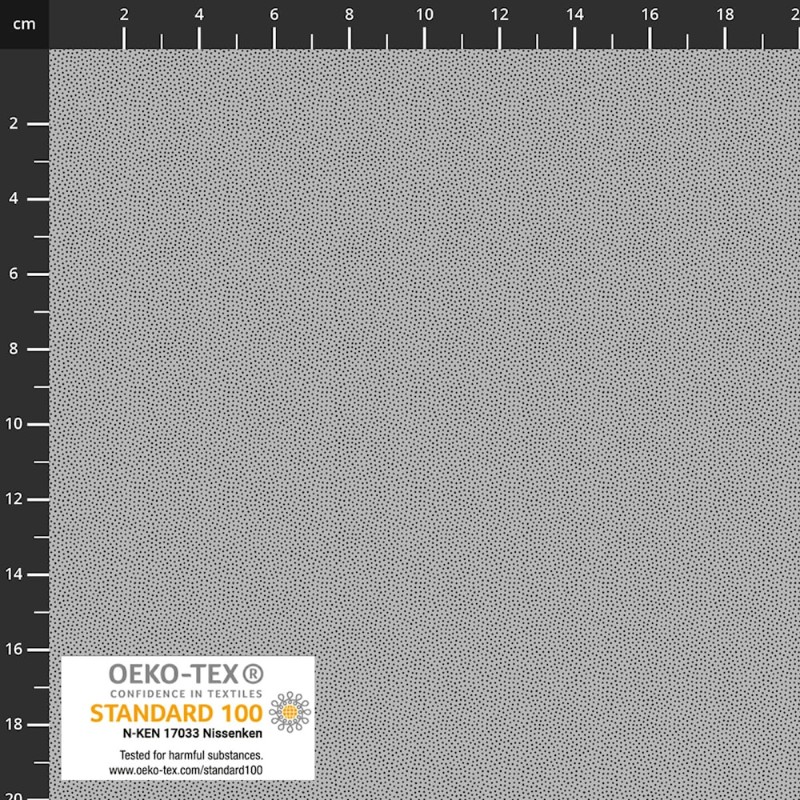 P137-4511-323 PATCH.AMERICANO PETITS POINTS (17) 110 CM. ALGODON 100% GRIS Venta en piezas de 6.00 M