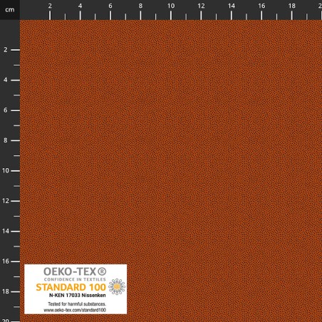 P137-4511-346 PATCH.AMERICANO PETITS POINTS (13) 110 CM. ALGODON 100% PAPRIKA Venta en piezas de 6.00 M