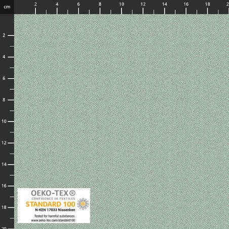 P137-4511-349 PATCH.AMERICANO PETITS POINTS (20) 110 CM. ALGODON 100% MENTA Venta en piezas de 6.00 M