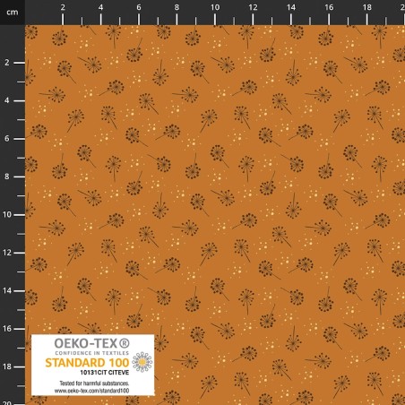 P137-4514-545 PATCH.AMERICANO THE SWEETEST EMBRACE (15) 110 CM. ALGODON 100% CAMEL Venta en piezas de 6.00 M