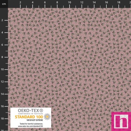 P137-4514-574 PATCH.AMERICANO WILD MEADOW (15) 110 CM. ALGODON 100% ROSA Venta en piezas de 6.00 M
