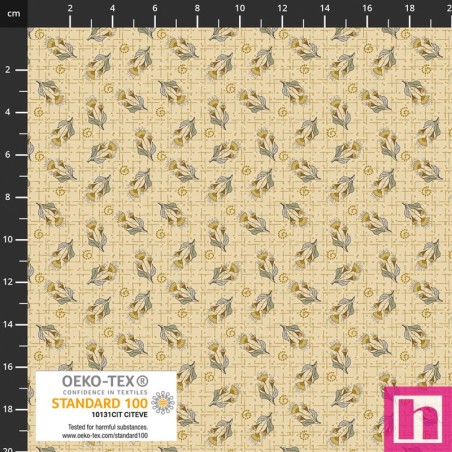 P137-4514-591 PATCH.AMERICANO WILD MEADOW (32) 110 CM. ALGODON 100% ALBERO Venta en piezas de 6.00 M