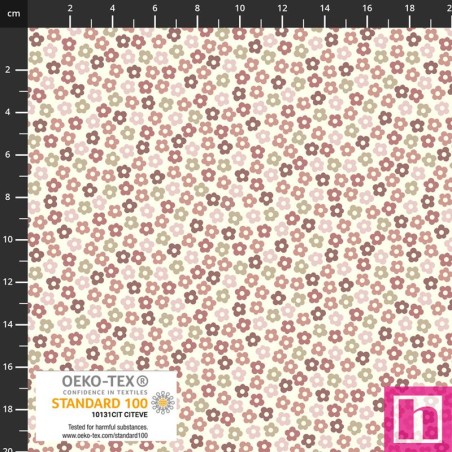 P137-4514-619 PATCH.AMERICANO LINA BASIC (05) 110 CM. ALGODON 100% ROSA Venta en piezas de 6.00 M